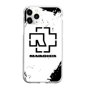 Чехол для iPhone 11 Pro Max матовый с принтом RAMMSTEIN / РАМШТАЙН в Курске, Силикон |  | 