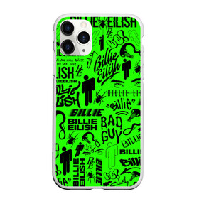 Чехол для iPhone 11 Pro Max матовый с принтом BILLIE EILISH БИЛЛИ АЙЛИШ LOGOBOMBING в Курске, Силикон |  | be | billie | billie eilish | blohsh | ghoul | logobombing | билли | билли айлиш | биляш | логобомбинг
