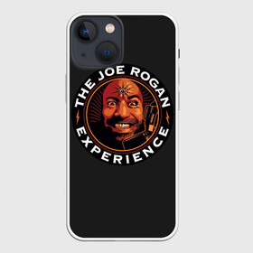 Чехол для iPhone 13 mini с принтом THE JOE ROGAN EXPERIENCE в Курске,  |  | comedian | humor | internet | joe rogan | jujutsu | meme | mma | podcast | psychedelia | stand up | ufc | борьба | джиуджитсу | джо роган | единоборства | интернет | комик | мем | подкаст | психоделия | стендап | юмор