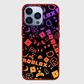 Чехол для iPhone 13 Pro с принтом ROBLOX | РОБЛОКС в Курске,  |  | Тематика изображения на принте: dynablocks | for kids | funny | roblox | robux | roleplay | белый | блоки | вселенная | герои | красный | кубики | роблокс | симулятор