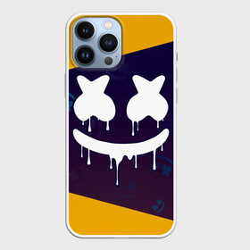 Чехол для iPhone 13 Pro Max с принтом MARSHMELLO   МАРШМЕЛЛОУ в Курске,  |  | face | logo | marsh | marshmallow | marshmello | marshmelo | mello | smile | лицо | лого | маршмеллов | маршмеллоу | маршмеллу | маршмело | маршмелов | маршмелоу | маска | музыка | рожица | символ | смайл | улыбка