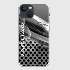 Чехол для iPhone 13 mini с принтом JAGUAR. в Курске,  |  | abstract | auto | brand | car | geometry | jaguar | sport | texture | абстракция | авто | автомобильные | бренд | геометрия | классика | машины | модные | спорт | стиль | текстура | ягуар
