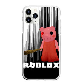 Чехол для iPhone 11 Pro Max матовый с принтом Roblox piggy Свинка Пигги в Курске, Силикон |  | game | gamer | logo | minecraft | piggi | roblox | simulator | игра | конструктор | лого | пигги | свинья | симулятор | строительство | фигура