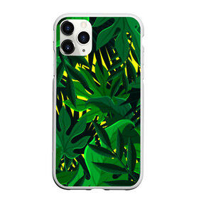 Чехол для iPhone 11 Pro матовый с принтом В джунглях в Курске, Силикон |  | Тематика изображения на принте: nature | summer | азия | бали | бамбук | деревья | джунгли | жара | зелень | кусты | лес | летний | лето | листья | море | острова | отдых | отпуск | пальмы | папоротник | пляж | природа | растения | солнце