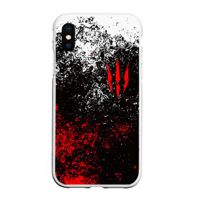 Чехол для iPhone XS Max матовый с принтом ВЕДЬМАК THE WITCHER в Курске, Силикон | Область печати: задняя сторона чехла, без боковых панелей | Тематика изображения на принте: geralt | the witcher | the witcher wild hunt | witcher | wolf | аард | аксий | ведьмак | ведьмак 3 | волк | геральт | игни | ирден | йенифер | квен | охотник | трисс | цири