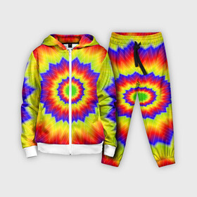 Детский костюм 3D с принтом Tie Dye в Курске,  |  | abstract | colorful | dye | gradient | texture | tie | абстракция | градиент | дай | тай | текстура | цветной