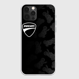 Чехол для iPhone 12 Pro Max с принтом DUCATI [1] в Курске, Силикон |  | Тематика изображения на принте: ducati | moto | дукати | мото | мотоцикл