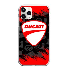 Чехол для iPhone 11 Pro матовый с принтом DUCATI [2] в Курске, Силикон |  | ducati | moto | дукати | мото | мотоцикл