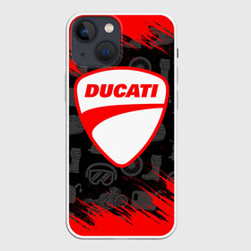 Чехол для iPhone 13 mini с принтом DUCATI [2] в Курске,  |  | ducati | moto | дукати | мото | мотоцикл