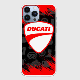 Чехол для iPhone 13 Pro Max с принтом DUCATI [2] в Курске,  |  | Тематика изображения на принте: ducati | moto | дукати | мото | мотоцикл