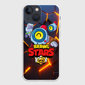 Чехол для iPhone 13 mini с принтом BRAWL STARS NANI | НАНИ в Курске,  |  | bibi | brawl stars | coach mike | crow | gale | leon | leon shark | max | mecha crow | mortis | mr.p | nani | phoenix | sally leon | sandy | spike | sprout | tara | virus 8 bit | werewolf | ворон | оборотень