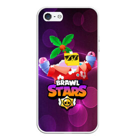 Чехол для iPhone 5/5S матовый с принтом BRAWL STARS SPROUT СПРАУТ в Курске, Силикон | Область печати: задняя сторона чехла, без боковых панелей | bibi | brawl stars | coach mike | crow | gale | leon | leon shark | max | mecha crow | mortis | mr.p | nani | phoenix | sally leon | sandy | spike | sprout | tara | virus 8 bit | werewolf | ворон | оборотень