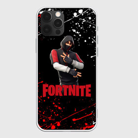 Чехол для iPhone 12 Pro Max с принтом FORTNITE x IKONIK в Курске, Силикон |  | Тематика изображения на принте: deadmau5 | fortnite | fortnite 2 | fortnite x маршмелло | ikonik | marshmello | ninja | ninja streamer | raven | travis scott | ворон | иконик | ниндзя | пили | рейвен | трэвис скотт | фортнайт