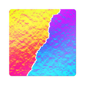 Магнит виниловый Квадрат с принтом Цветные переливы в Курске, полимерный материал с магнитным слоем | размер 9*9 см, закругленные углы | Тематика изображения на принте: абстрактный | блестящие | волны | геометрия | градиент | краски | летний | лето | море | небо | неоновые | облака | океан | перламутр | поп | радуга | радужный | разноцветные | река | ретро | русалка