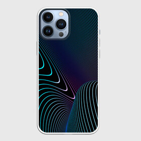 Чехол для iPhone 13 Pro Max с принтом НЕОН STRIPES в Курске,  |  | Тематика изображения на принте: abstract | abstraction | geometry | line | pattern | psy | абстрактный | абстракция | геометрия | краски | кубики | линии | неоновые | неоновый | психоделика | текстура