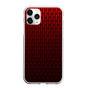 Чехол для iPhone 11 Pro Max матовый с принтом текстура красный градиент в Курске, Силикон |  | Тематика изображения на принте: геометрия | градиент | красный | линии | поверхность | простота | симметрия | текстура | точки | черный