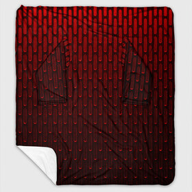 Плед с рукавами с принтом текстура красный градиент в Курске, 100% полиэстер | Закругленные углы, все края обработаны. Ткань не мнется и не растягивается. Размер 170*145 | Тематика изображения на принте: геометрия | градиент | красный | линии | поверхность | простота | симметрия | текстура | точки | черный