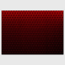 Поздравительная открытка с принтом текстура красный градиент в Курске, 100% бумага | плотность бумаги 280 г/м2, матовая, на обратной стороне линовка и место для марки
 | геометрия | градиент | красный | линии | поверхность | простота | симметрия | текстура | точки | черный