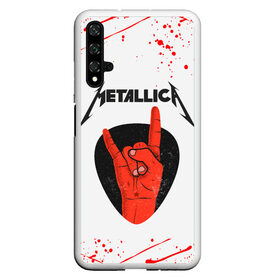 Чехол для Honor 20 с принтом METALLICA (Z) в Курске, Силикон | Область печати: задняя сторона чехла, без боковых панелей | kurt kobein | metallica | rock | курт кобейн | металика | металлика | рок | супер звезда