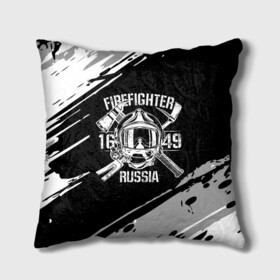 Подушка 3D с принтом FIREFIGHTER 1649 RUSSIA в Курске, наволочка – 100% полиэстер, наполнитель – холлофайбер (легкий наполнитель, не вызывает аллергию). | состоит из подушки и наволочки. Наволочка на молнии, легко снимается для стирки | 112 | 27 декабря | firefighter | багор | белая | герб | гкчс | знак | лого | логотип | маска | мчс | мчсник | пожарная охрана | пожарник | пожарный | пч | россии | рф | серая | символ | служба | состаренная
