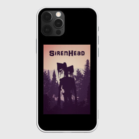 Чехол для iPhone 12 Pro с принтом Siren Head (сиреноголовый)  в Курске, силикон | область печати: задняя сторона чехла, без боковых панелей | scp | siren head | игра | монстр | персонаж | сиреноголовый | чудовище