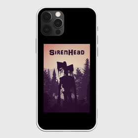 Чехол для iPhone 12 Pro Max с принтом Siren Head (сиреноголовый) в Курске, Силикон |  | scp | siren head | игра | монстр | персонаж | сиреноголовый | чудовище