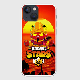 Чехол для iPhone 13 mini с принтом BRAWL STARS EVIL GENE | В ЛЕТО в Курске,  |  | brawl stars | crow | evil gene | gale | leon | leon shark | max | sally leon | shark | sprout | tara | virus 8 bit | werewolf leon | акула | берли | бравл старс | ворон | джин | макс | оборотень