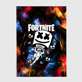 Постер с принтом FORTNITE x MARSHMELLO в Курске, 100% бумага
 | бумага, плотность 150 мг. Матовая, но за счет высокого коэффициента гладкости имеет небольшой блеск и дает на свету блики, но в отличии от глянцевой бумаги не покрыта лаком | deadmau5 | fortnite | fortnite 2 | fortnite x маршмелло | ikonik | marshmello | ninja | ninja streamer | raven | travis scott | ворон | иконик | ниндзя | пили | рейвен | трэвис скотт | фортнайт