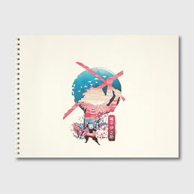 Альбом для рисования с принтом Hashibira Inosuke в Курске, 100% бумага
 | матовая бумага, плотность 200 мг. | agatsuma | demon slayer | demon slayer: kimetsu no yaiba | kamado | kamado nezuko | зеницу | камадо | клинок | клинок уничтожающий демонов | нэдзуко камадо | тандзиро камадо