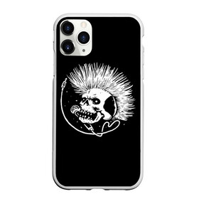 Чехол для iPhone 11 Pro Max матовый с принтом Панк (Z) в Курске, Силикон |  | shaman | skull | вождь | гот | дух | кладбище | мертвец | мертвый | микрофон | музыка | панк | перья | принт | рок | скелет | хой | череп | шаман | эмо | эракез