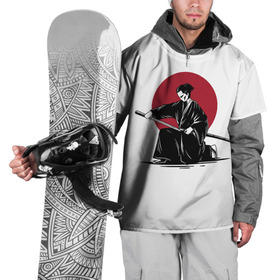 Накидка на куртку 3D с принтом Японский самурай (Z) в Курске, 100% полиэстер |  | japan | ninja | samurai | асихара но накацукуни | буке | воин | вояк | государство япония | мононофу | мститель | мушя | ниндзя | ниппон | нихон | ооясимагуни | сабурай | самурай | слуга | солдат