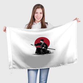 Флаг 3D с принтом ЯПОНСКИЙ САМУРАЙ | SAMURAI IN THE SUN (Z) в Курске, 100% полиэстер | плотность ткани — 95 г/м2, размер — 67 х 109 см. Принт наносится с одной стороны | japan | ninja | samurai | асихара но накацукуни | буке | воин | вояк | государство япония | мононофу | мститель | мушя | ниндзя | ниппон | нихон | ооясимагуни | сабурай | самурай | слуга | солдат
