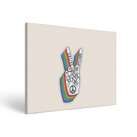 Холст прямоугольный с принтом PEACE and LOVE (Z) в Курске, 100% ПВХ |  | Тематика изображения на принте: hope | love | peace | два пальца | жесть | знак | любить | любовь | мир | радуга | хипи | хиппи