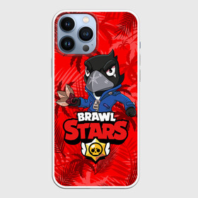 Чехол для iPhone 13 Pro Max с принтом BRAWL STARS CROW | ВОРОН в Курске,  |  | bibi | brawl stars | coach mike | crow | evil gene | gale | gene | leon | leon shark | max | mecha crow | mortis | mr.p | nani | phoenix | sally leon | sandy | spike | sprout | surge | tara | virus 8 bit | werewolf | волна | ворон | джин | л