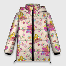 Женская зимняя куртка 3D с принтом Элегантный мечтатель в Курске, верх — 100% полиэстер; подкладка — 100% полиэстер; утеплитель — 100% полиэстер | длина ниже бедра, силуэт Оверсайз. Есть воротник-стойка, отстегивающийся капюшон и ветрозащитная планка. 

Боковые карманы с листочкой на кнопках и внутренний карман на молнии | 