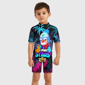 Детский купальный костюм 3D с принтом BRAWL STARS GALE | ГЕЙЛ в Курске, Полиэстер 85%, Спандекс 15% | застежка на молнии на спине | brawl stars | crow | gale | leon | leon shark | max | mr.p | palmen | rainbow | sally leon | shark | sprout | tara | tropical sprout | virus 8 bit | werewolf leon | акула | берли | бравл старс | ворон | макс | оборотень | пальмы | радуга |