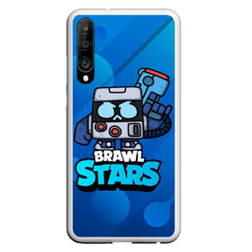 Чехол для Honor P30 с принтом virus 8 bit brawl stars Blue в Курске, Силикон | Область печати: задняя сторона чехла, без боковых панелей | Тематика изображения на принте: 8 | 8 bit | 8 бит | 8бит | brawl | brawl stars | brawlstars | brawl_stars | jessie | бравл | бравлстарс