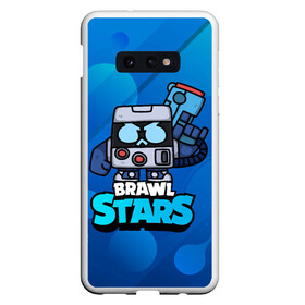 Чехол для Samsung S10E с принтом virus 8 bit brawl stars Blue в Курске, Силикон | Область печати: задняя сторона чехла, без боковых панелей | Тематика изображения на принте: 8 | 8 bit | 8 бит | 8бит | brawl | brawl stars | brawlstars | brawl_stars | jessie | бравл | бравлстарс