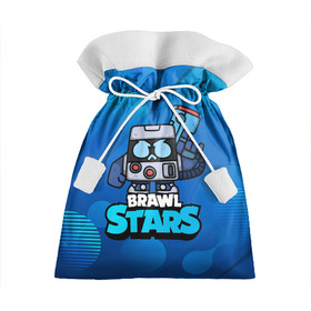 Подарочный 3D мешок с принтом virus 8 bit brawl stars Blue в Курске, 100% полиэстер | Размер: 29*39 см | 8 | 8 bit | 8 бит | 8бит | brawl | brawl stars | brawlstars | brawl_stars | jessie | бравл | бравлстарс