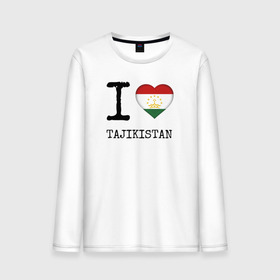 Мужской лонгслив хлопок с принтом Таджикистан в Курске, 100% хлопок |  | Тематика изображения на принте: asia | coat of arms | flag | heart | i | love | ornament | patterns | republic | state | tajikistan | азия | герб | государство | люблю | орнамент | республика | сердце | таджикистан | узоры | флаг | я