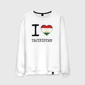 Мужской свитшот хлопок с принтом Таджикистан в Курске, 100% хлопок |  | asia | coat of arms | flag | heart | i | love | ornament | patterns | republic | state | tajikistan | азия | герб | государство | люблю | орнамент | республика | сердце | таджикистан | узоры | флаг | я