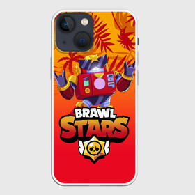 Чехол для iPhone 13 mini с принтом BRAWL STARS SURGE. в Курске,  |  | brawl stars | crow | gale | leon | leon shark | max | nani | sally leon | shark | sprout | surge | tara | virus 8 bit | werewolf leon | акула | берли | бравл старс | ворон | макс | нани | оборотень