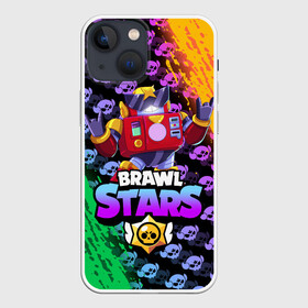 Чехол для iPhone 13 mini с принтом BRAWL STARS SURGE. в Курске,  |  | brawl stars | crow | gale | leon | leon shark | max | nani | sally leon | shark | sprout | surge | tara | virus 8 bit | werewolf leon | акула | берли | бравл старс | ворон | макс | нани | оборотень