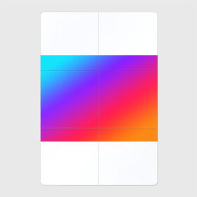 Магнитный плакат 2Х3 с принтом Градиент в Курске, Полимерный материал с магнитным слоем | 6 деталей размером 9*9 см | Тематика изображения на принте: градиент | оранжевый | розовый | синий | фиолетовый