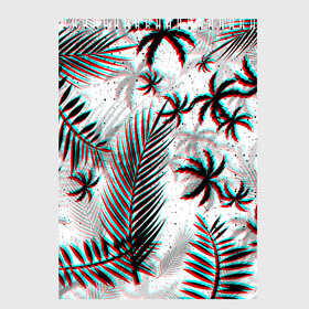 Скетчбук с принтом ПАЛЬМЫ | TROPICAL GLITCH в Курске, 100% бумага
 | 48 листов, плотность листов — 100 г/м2, плотность картонной обложки — 250 г/м2. Листы скреплены сверху удобной пружинной спиралью | Тематика изображения на принте: hotline miami | neon | new retro wave | outrun | outrun electro | paints | palmen | rainbow | retro | retrowave | summer | synth | synthwave | tropical | брызги | брызги красок | звёзды | космос | краски | лето | неон | пальмы | радуга | 