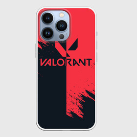 Чехол для iPhone 13 Pro с принтом VALORANT | ВАЛОРАНТ в Курске,  |  | Тематика изображения на принте: breach | cs go | cypher | fire | flame | jett | league of legends | legends of runeterra | lol | omen | overwatch | phoenix | riot | riot games | sage | sona | sova | valorant | viper | валорант | лига легенд | лол | огонь | пламя