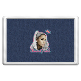 Магнит 45*70 с принтом Ariana Grande Jeans в Курске, Пластик | Размер: 78*52 мм; Размер печати: 70*45 | ariana grande | grande | heart | jeans | pink | team | ариана гранде | гранде | джинса | джинсовый | джинсы | для фанатов | надпись | попса | розовый | сердечки | синий | текстура | фанатам