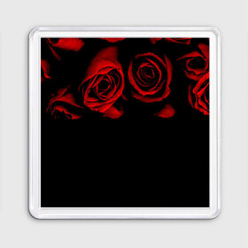 Магнит 55*55 с принтом Готика в Курске, Пластик | Размер: 65*65 мм; Размер печати: 55*55 мм | Тематика изображения на принте: black | flowers | red | rose | rozario | vampire | алые | бутоны | вампир | винтаж | готический | красныерозы | кровь | лепестки | летний | лето | ночь | природа | растения | роза | розочка | розы | рок | темный | узор