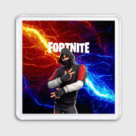 Магнит 55*55 с принтом FORTNITE x IKONIK | ФОРТНАЙТ ИКОНИК в Курске, Пластик | Размер: 65*65 мм; Размер печати: 55*55 мм | Тематика изображения на принте: deadmau5 | fortnite | fortnite 2 | fortnite x маршмелло | ikonik | marshmello | ninja | ninja streamer | raven | travis scott | ворон | иконик | ниндзя | пили | рейвен | трэвис скотт | фортнайт