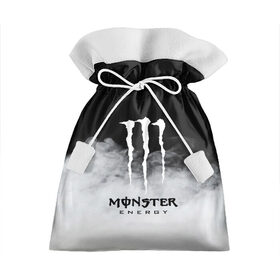 Подарочный 3D мешок с принтом MONSTER ENERGY BLACK в Курске, 100% полиэстер | Размер: 29*39 см | brend | green | monster energy | андреналин | бренд | зеленый | логотип | монстр | напиток | энергетик | энергия